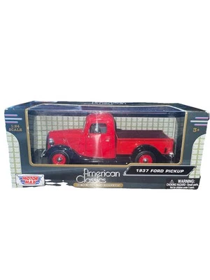 1937 Ford пикап черный 1/24 литая модель автомобиля на MOTORMAX 73234bk - Изображение 1 из 2