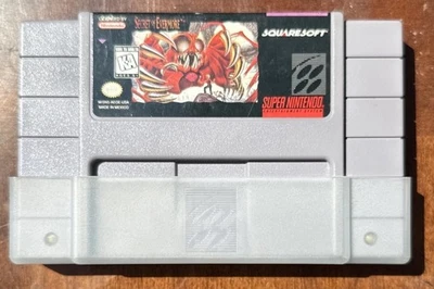 SNES Secret Of Evermore Super Nintendo Game Cartridge Tested Works RPG Fantasy - Image 1 of 4