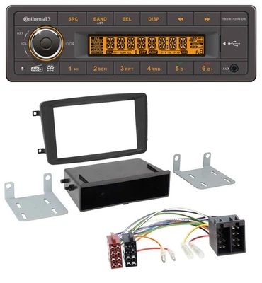Continental Bluetooth MP3 USB DAB Autoradio für Mercedes C-Klasse CLK Vito Viano - Bild 1 von 4