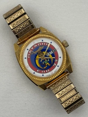 Reloj MATADOR FOR 74 de colección 35 mm cuerda manual acero trasero - MVMT SUIZO - SIN PROBAR Foto 1 de 4