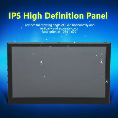 7 Inch Monitor IPS Touch Second Screen HD Multimedia Interface Mini LCD Display - Image 1 of 4