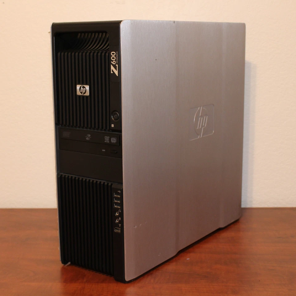 Estação de trabalho torre desktop HP Z600 Intel Xeon 5506 quad core, 2.4GHz, 6GB PC - Imagem 1 de 4