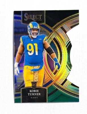 Kobie Turner ~ 2023 Panini Select ~ Black Green Prizm Rookie #131 - Image 1 of 2
