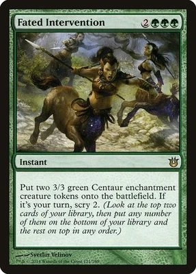 Fated Intervention - Born of the Gods | MTG Card - Image 1 of 4