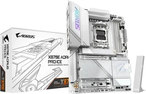 GIGABYTE X870E AORUS PRO ICE AMD AM5 LGA 1718 Motherboard, ATX, DDR5, 4X M.2,... - Picture 1 of 11
