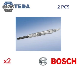 0 250 202 143 ENGINE GLOW PLUGS BOSCH 2PCS FOR LAND ROVER DEFENDER,DISCOVERY II - Picture 1 of 5
