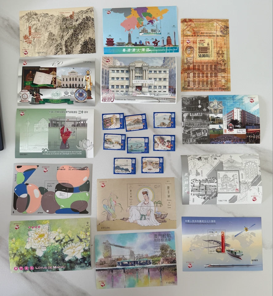 China Macau 2019  Stamps  & M/S Set MNH - Image 1 of 1