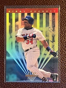 1995 LEAF LIMITED GOLD KIRBY PUCKETT INSERT/PARALLEL #11