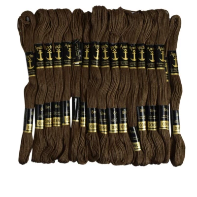 Anchor Cross Long Stich Embroidery Thread Work Stranded Cotton Beautiful Skeins - Image 1 of 4