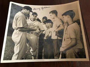 Denny Galehouse Autograhed B&W photo 1930s/40s 8"x 9 3/4" VG condition original - Picture 1 of 4