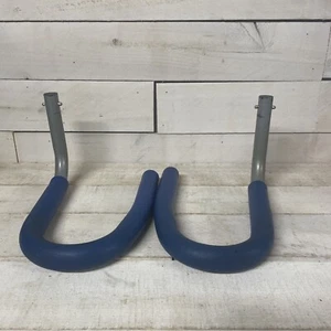 Ab Rocket Abdominal Trainer Blue Replacement Handles Hand Rails ONLY - Picture 1 of 7
