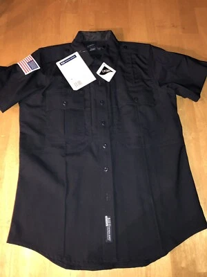 5.11 Tactical Women's Short Sleeve Poly/Wool Uniform Shirt 31024 Navy S Fire/EMS - Image 1 of 4