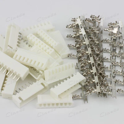 10 Pairs 8PIN JST-XH 2.5 2.54MM Connector Male Female fr RC 7S Li-poly Batteries - Image 1 of 4