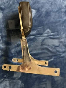Harley Davidson Seat backrest OEM no emblem, vinyl Upholstery. Passenger Backres - Picture 1 of 10