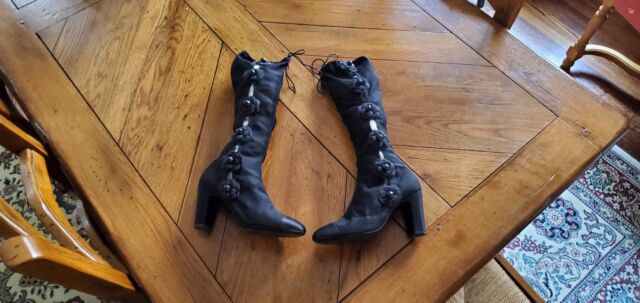 CHANEL Flowers Boots for Women for sale