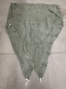 Vintage 60’s ERA Shelter Half Tent US Military No  Visual Markings, Few Stains - Picture 1 of 2