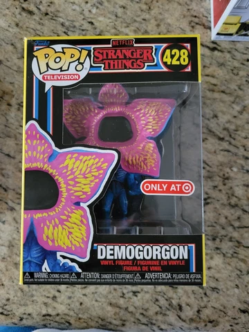 POP! Television Stranger Things 428 Demogorgon Blacklight Target A Cover