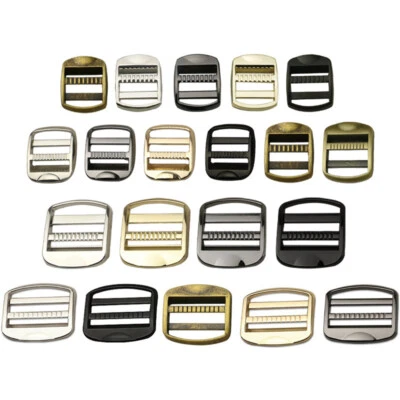 Moulded Solid Cast Adjuster Slide Buckles Strap Suspender Webbing Glide Ladder - Image 1 of 4