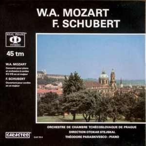 Mozart Piano Concerto K.415 PARASKIVESCO Audiophile SARASTRO 45 RPM LP SAR 7814 - Picture 1 of 2