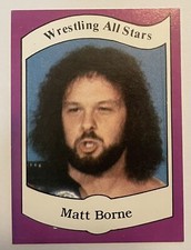 Matt Borne 1983 Wrestling All-Stars card #36 -WWE, WWF, NWA, WCW- Doink