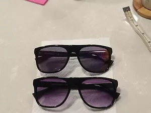 Emporio Armani Sunglasses 2 Pairs As Sedn In Pics Used - Picture 1 of 15