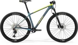 MERIDA BIG.NINE 3000 TEAL/LIME XL 2022 Mountain Bike MTB 29" HYDRULIC BRAKES - Picture 1 of 2