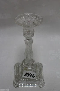 1 candelabro llameante candelabro vidrio candelabro *1346 - Imagen 1 de 5