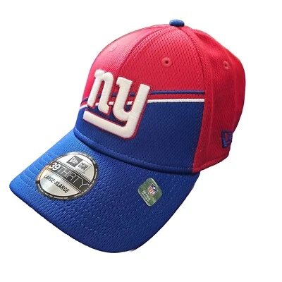 New York Giants NFL New Era Sideline Alternate 39thirty Stretch Fit SOMBRERO L/XL NUEVO Foto 1 de 4