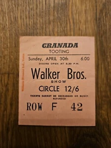 Jimi Hendrix Original Concert Ticket Granada Tooting Sunday April 30th 1967 - Imagen 1 de 4