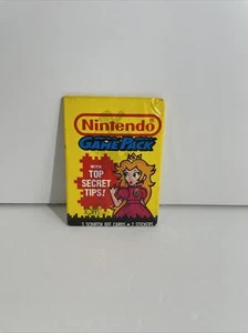 Topps NINTENDO Game Pack 1989 TRADING CARDS -SEALED Peach COVER! - Picture 1 of 1