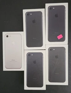 Partia 5 PUSTE PUDEŁKO TYLKO Oryginalny Apple iPhone 7 Srebrny - Zdjęcie 1 z 4