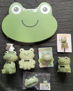 Kid's Frog Bathroom set: 7 items (new) #2 - Picture 1 of 1