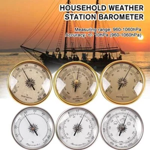 3 in 1 Wall Mounted Barometer Thermometer Hygrometer Station Weather A1F8 P5A8 - Picture 1 of 26