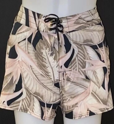 Billabong Board Shorts Mujer Talla 8 Multicolor Bolsillo Corto Floral NUEVO Foto 1 de 4