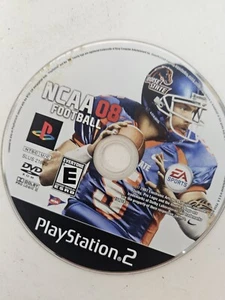ps2 playstation 2 ncaa football 08 disc only HEAVILY SCRATCHED - Picture 1 of 2