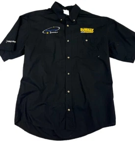 DeWalt Racing Michelin Black Short Sleeve Shirt Size L - Picture 1 of 4