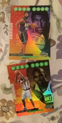 1998 Upper Deck Ionix Warp Zone Rc Antawn Jamison Robert Tractor Taylor UD Z3 Z7 Foto 1 de 4