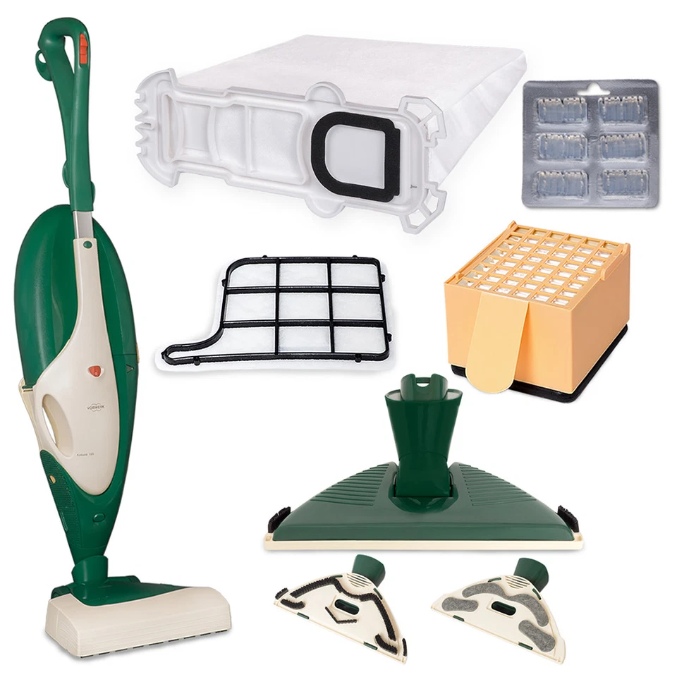 Vorwerk Kobold 135 inkl. EB 351 Staubsauger mit Hartbodendüse Filterset - Bild 1 von 1