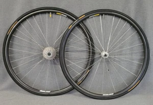 Rennrad Laufradsatz Campagnolo Record VR Nabe & Omega Felgen Shimano 600 HR Nabe - Bild 1 von 7