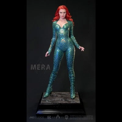 JND Studios 1/3 比例 Mera Aquaman 公仔雕像模型 H26"HMS 007 — 第 1/4 张图片
