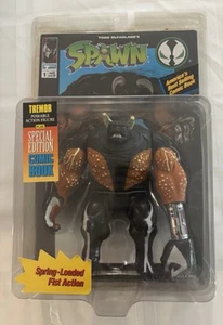 1994 SPAWN - Tremor Figure with Special Edition #1 Comic Book NEW - Picture 1 of 2