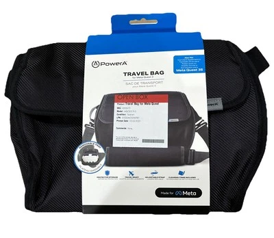 PowerA - Travel Bag for Meta Quest 3 / 3S - Black  - Image 1 of 4