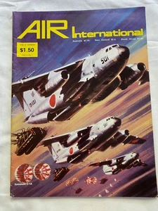 Air International July 1975 Kawasaki C-1 Rockwell B-1 He 219 Caproni Ca.331 - Foto 1 di 3