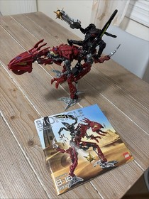Fero and Skirmix 100% Complete LEGO BIONICLE 8990 With Instructions