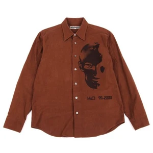 Jean Paul GAULTIER HOMME objet Moleskin Face Printed Shirt Size 48(K-162259) - Picture 1 of 12