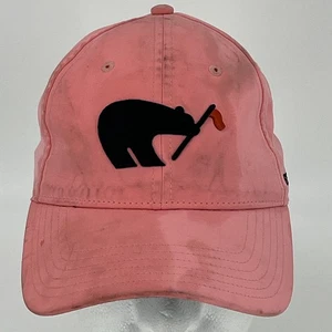 Cappello da golf TaylorMade - Bear Creek Dallas Texas - berretto da baseball StrapBack Salmon - Foto 1 di 15
