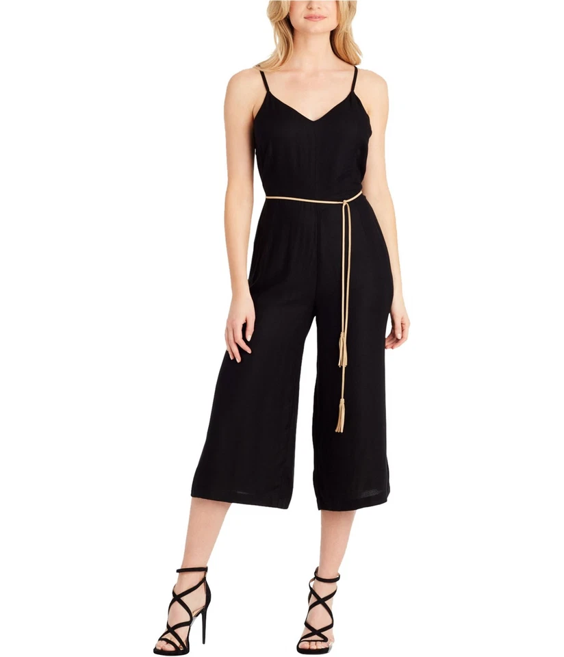 Jessica Simpson 女式流苏连身裤,黑色,青少年,X 小号 — 第 1/1 张图片