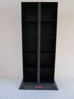 Laserline 100 CD Media Almacenamiento Torre Rack Organizador Soporte Negro Foto 1 de 4