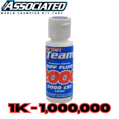 Team Associated Silicone Diff Fluid 2oz RC Car Stadium Truck Buggy Truggy Oil SC - Image 1 of 4