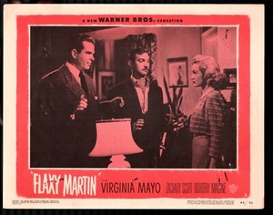 Flaxy Martin 11"x14" Lobby Card #3  Zachary Scott Douglas Kennedy Virginia Ma...